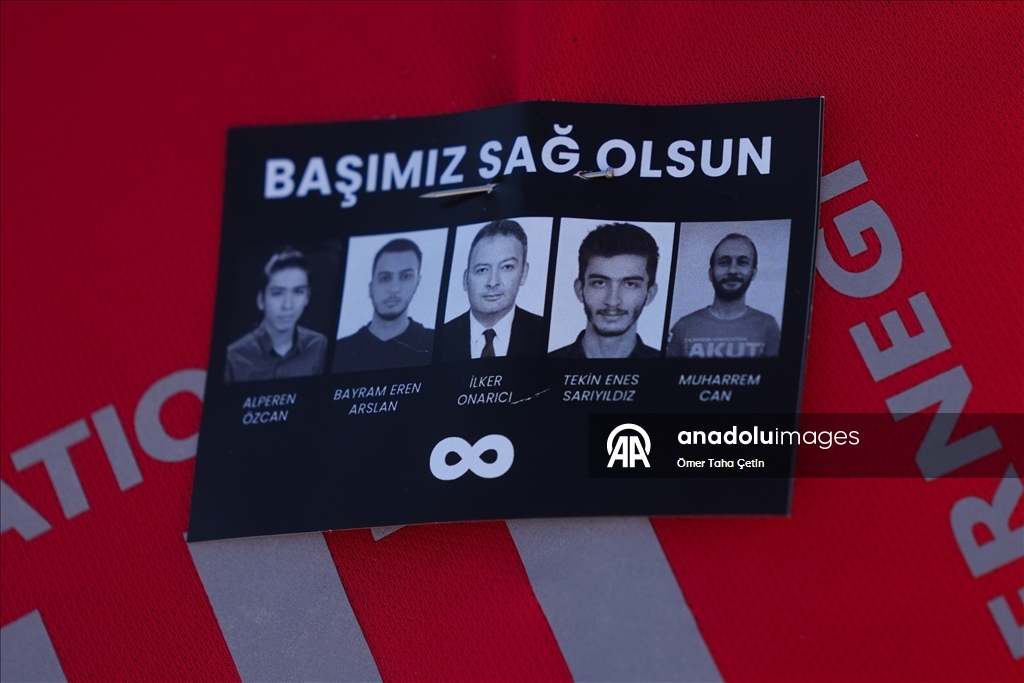 Orman yangınıyla mücadelede şehit olan AKUT gönüllüleri, Ankara'da son yolculuklarına uğurlandı