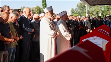 Orman şehitleri son yolculuklarına uğurlanıyor