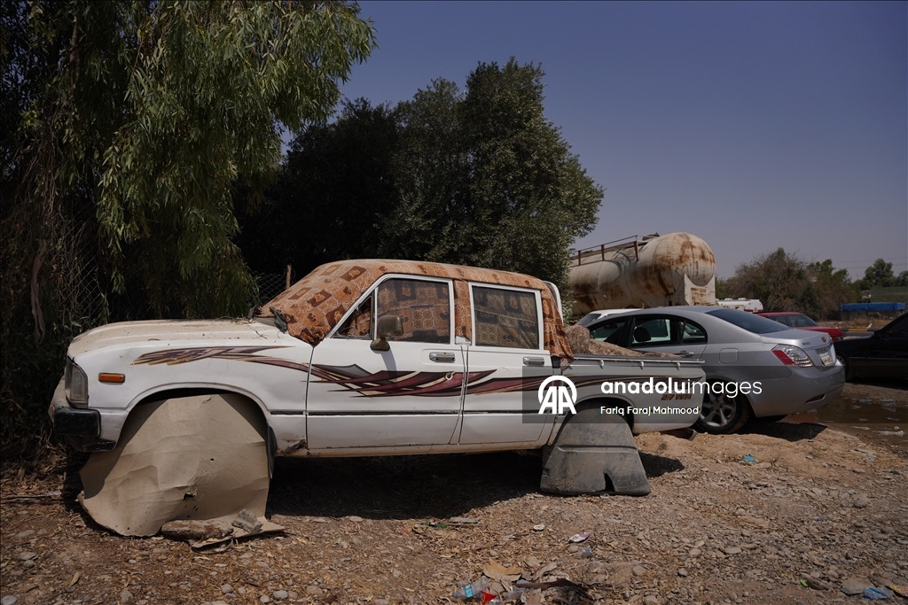 Temperatures reaching 50 degrees in Iraq negatively affect citizens