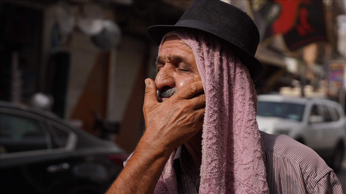 Temperatures reaching 50 degrees in Iraq negatively affect citizens