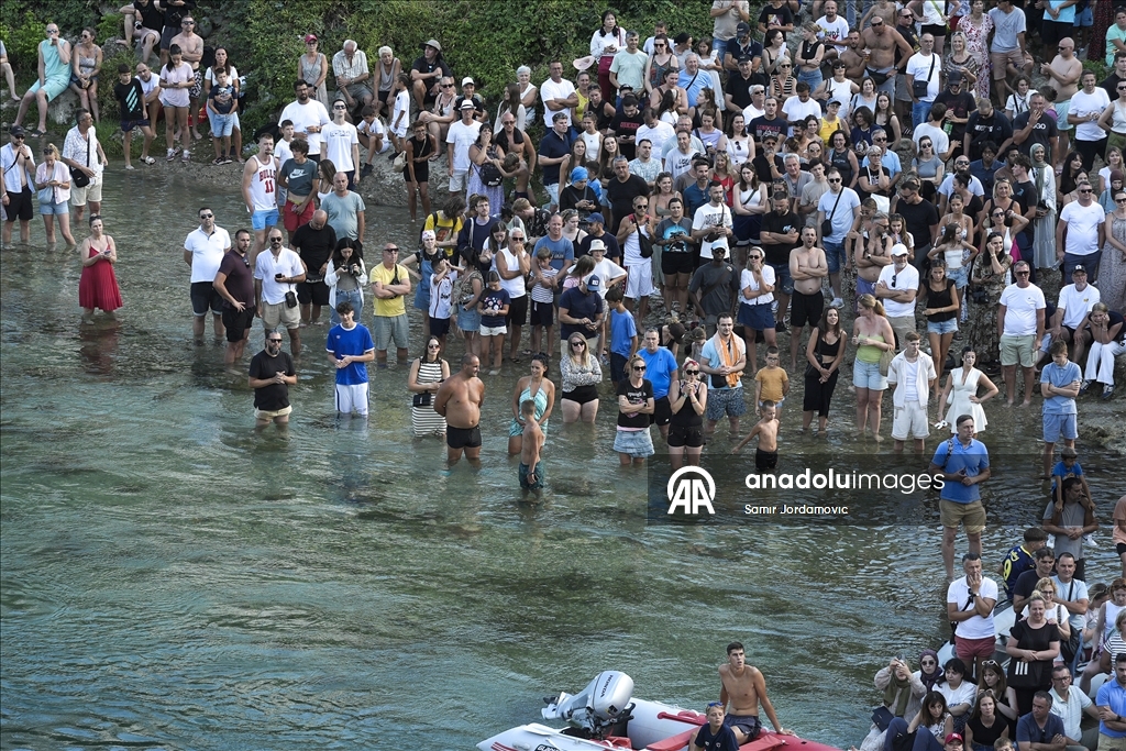 Spektakl u Mostaru: Održani tradicionalni 459. skokovi sa Starog mosta