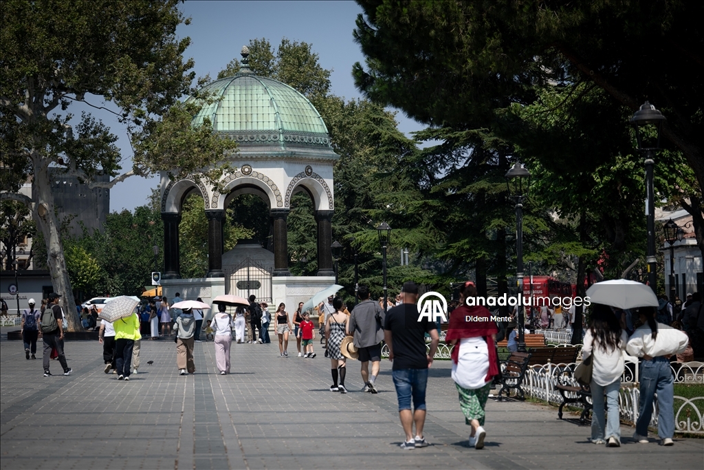 İstanbul'da sıcak hava
