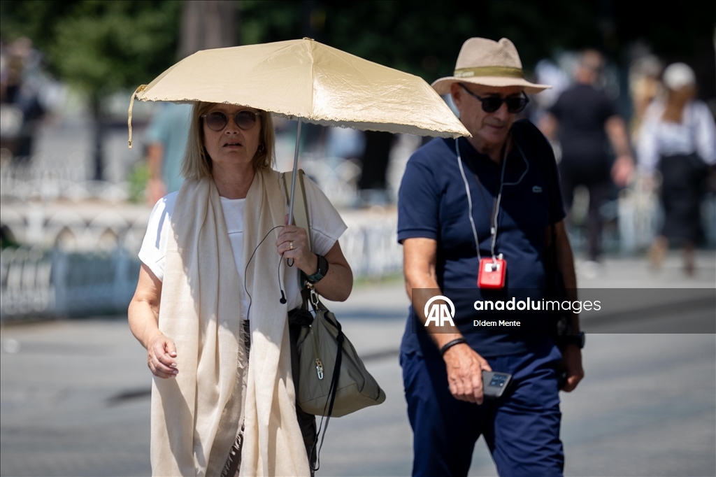İstanbul'da sıcak hava