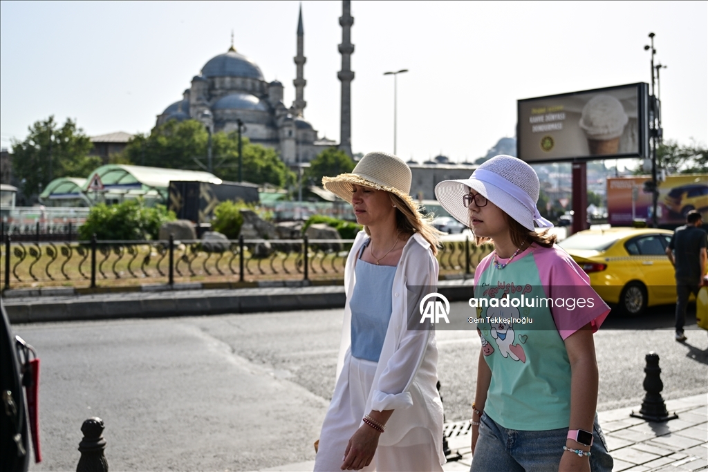 İstanbul’da sıcak hava