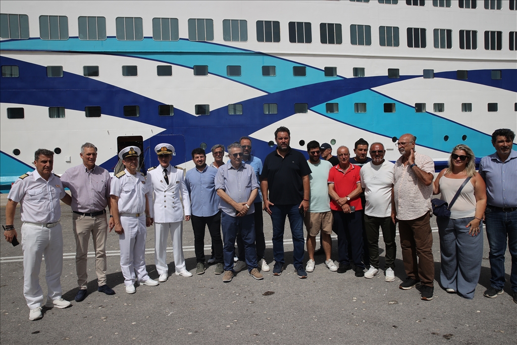 Cruise ship carrying Israeli passengers faces protests on Rhodes Island