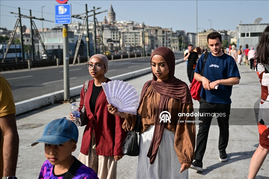 İstanbul’da sıcak hava