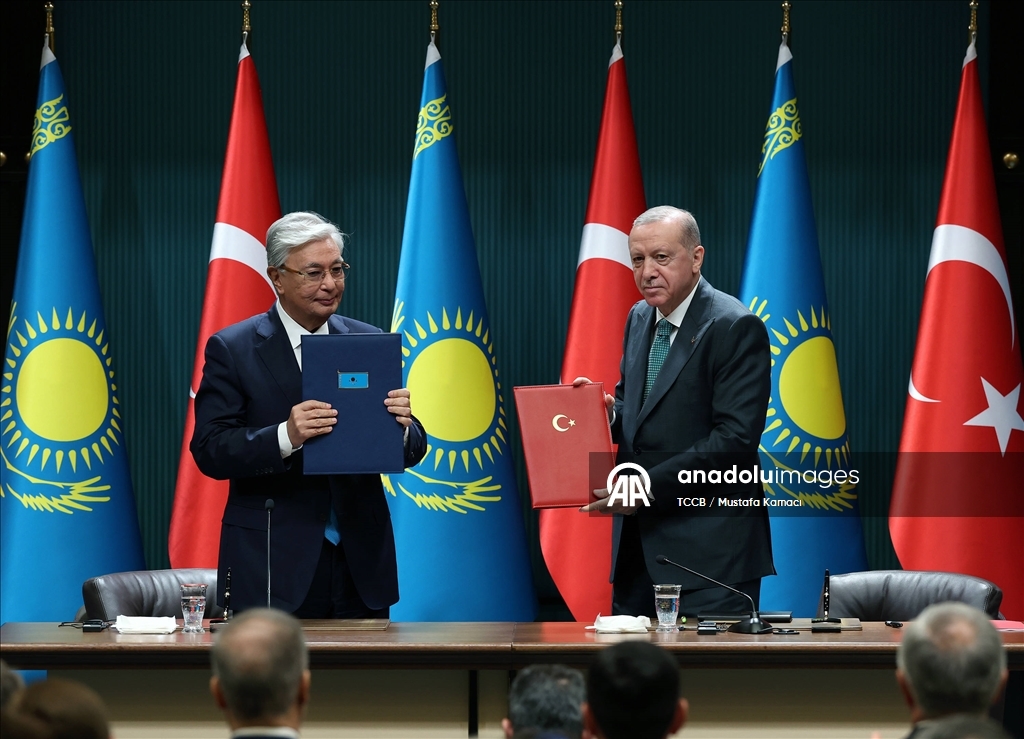 Türkiye ile Kazakistan arasında çeşitli alanlarda anlaşmalar imzalandı