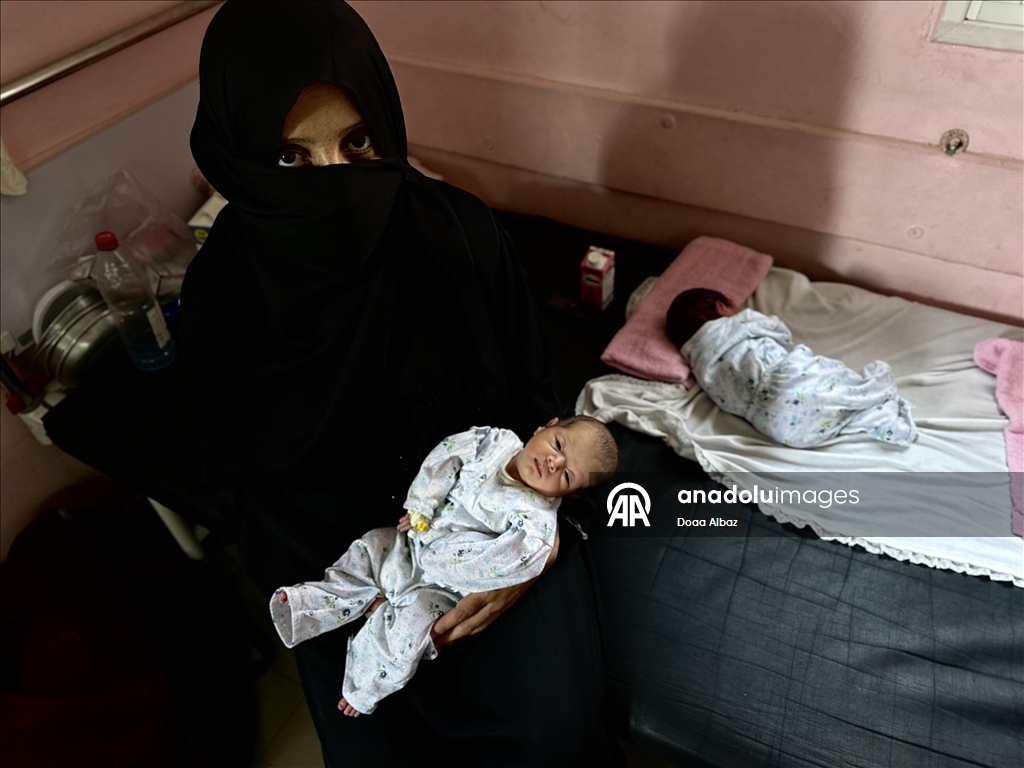 Newborns in Gaza struggle with lack of formula and medicine