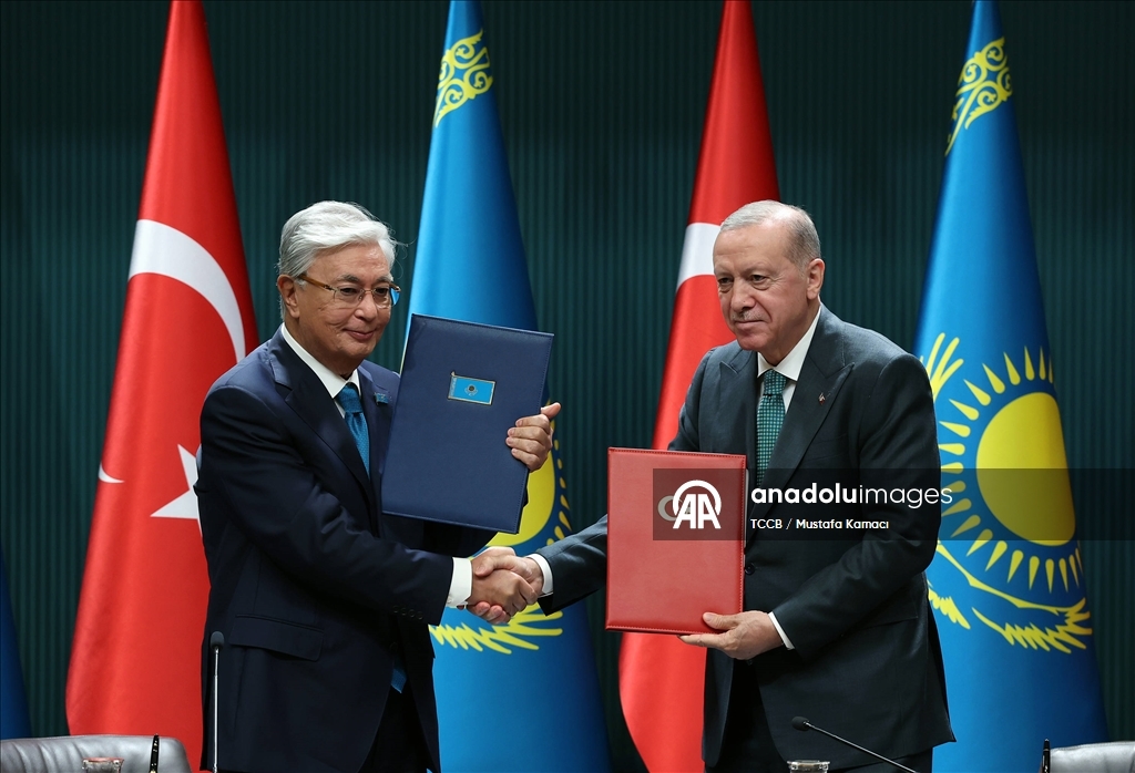 Türkiye ile Kazakistan arasında çeşitli alanlarda anlaşmalar imzalandı