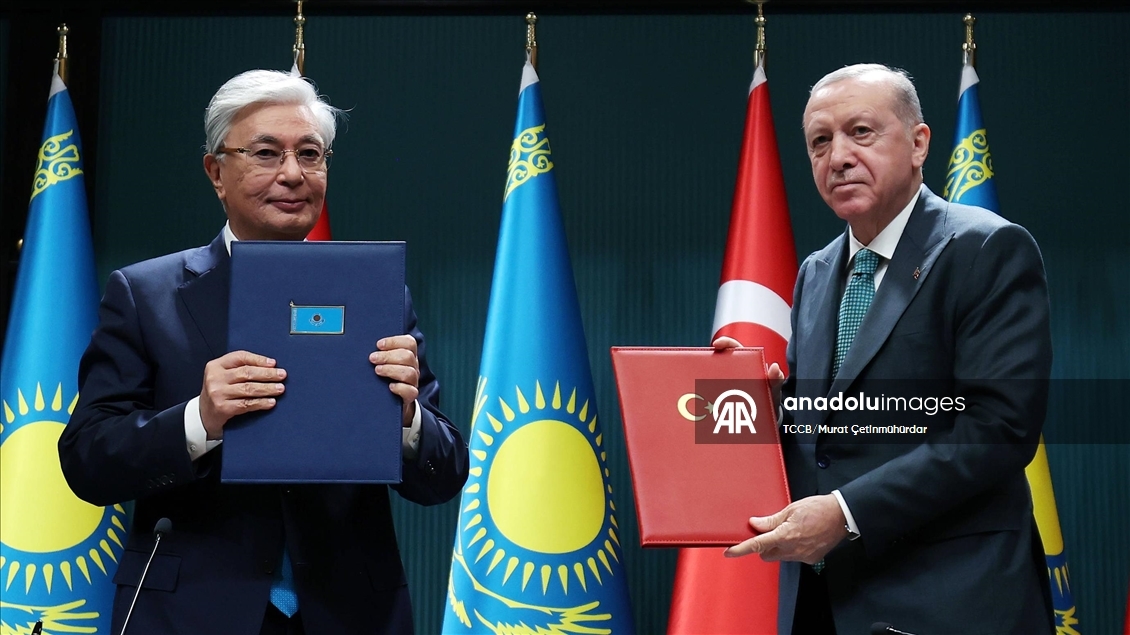 Türkiye ile Kazakistan arasında çeşitli alanlarda anlaşmalar imzalandı