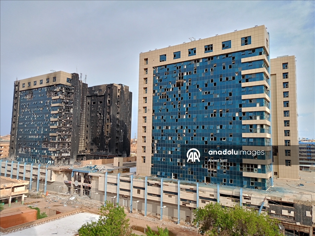 Cтолица Судана серьезно пострадала в результате вооруженного конфликта