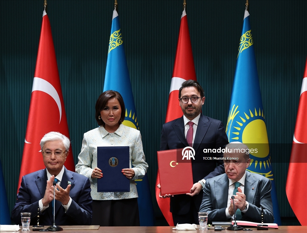 Türkiye ile Kazakistan arasında çeşitli alanlarda anlaşmalar imzalandı