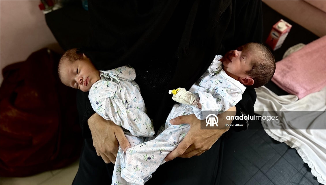 Newborns in Gaza struggle with lack of formula and medicine