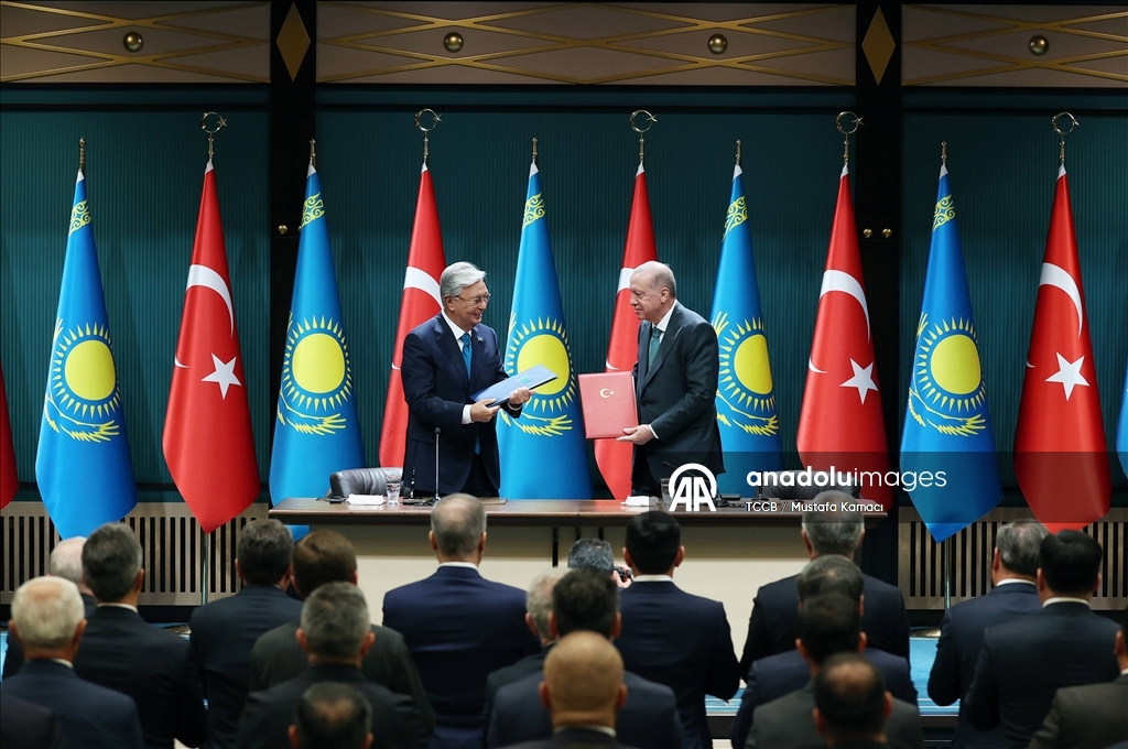 Türkiye ile Kazakistan arasında çeşitli alanlarda anlaşmalar imzalandı