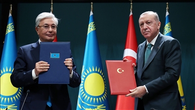 Türkiye ile Kazakistan arasında çeşitli alanlarda anlaşmalar imzalandı