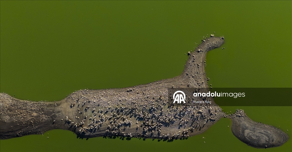 Devegeçidi Baraj Gölü’nde kuraklık alarmı