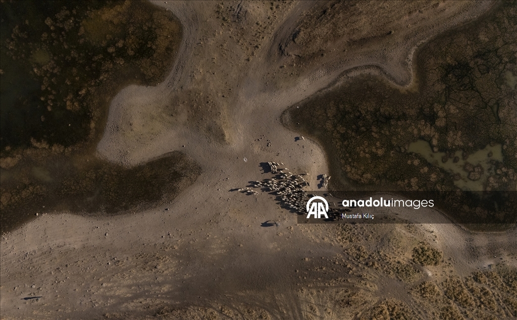 Devegeçidi Baraj Gölü’nde kuraklık alarmı