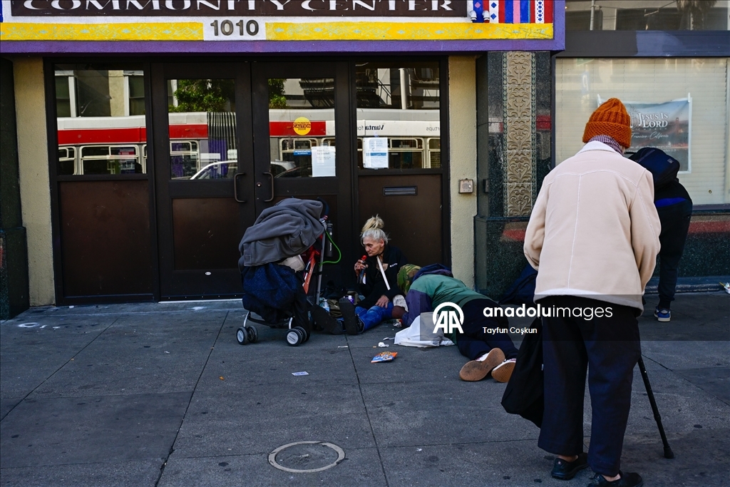 ABD'nin San Francisco kentinde evsizlik krizi devam ediyor