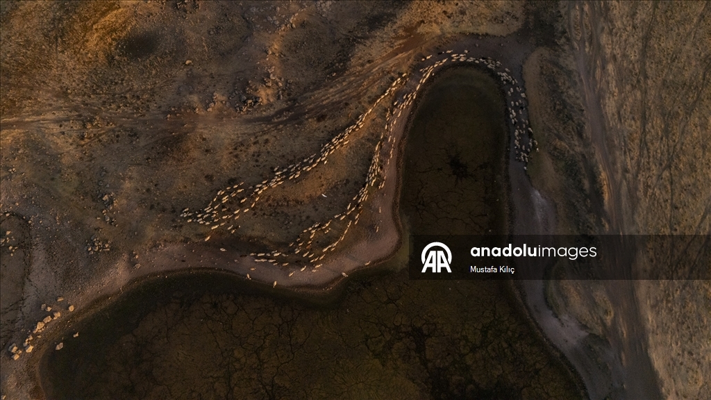 Devegeçidi Baraj Gölü’nde kuraklık alarmı