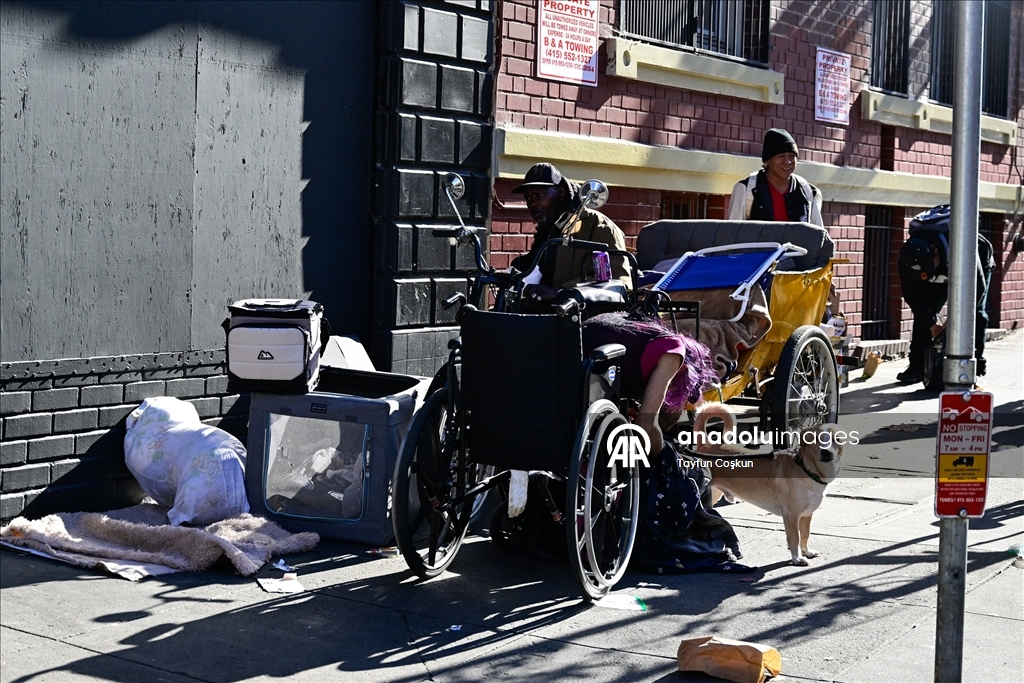 ABD'nin San Francisco kentinde evsizlik krizi devam ediyor