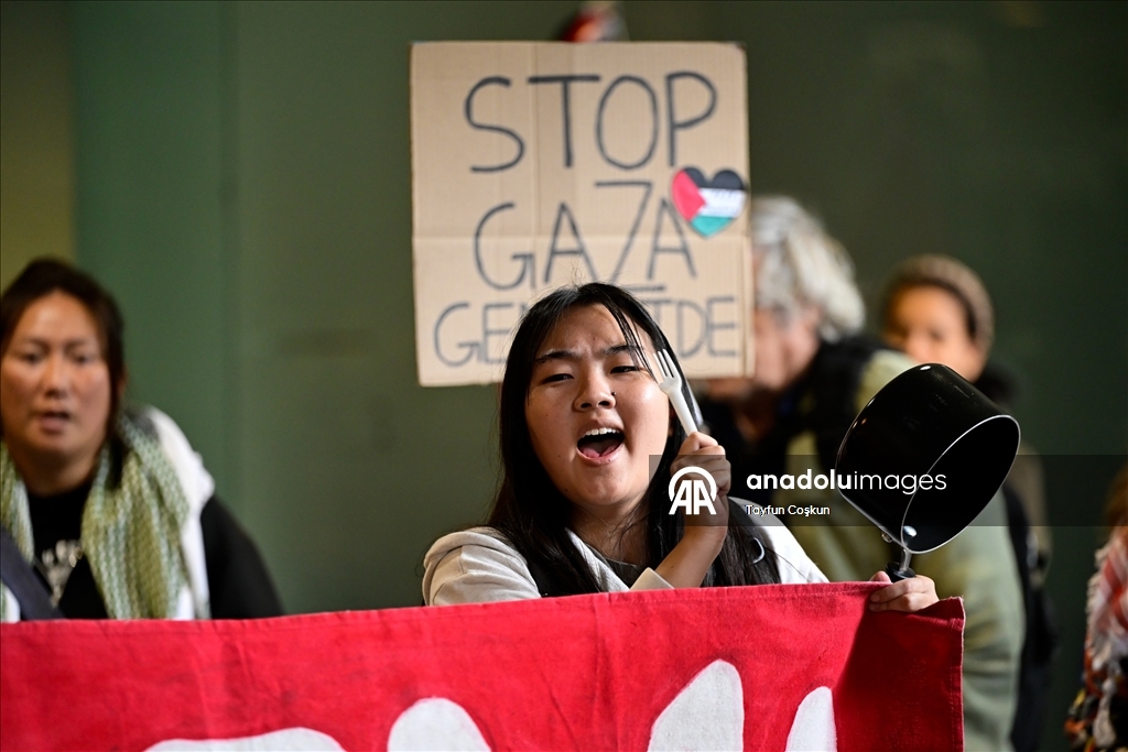 San Francisco’da İsrail karşıtı protesto