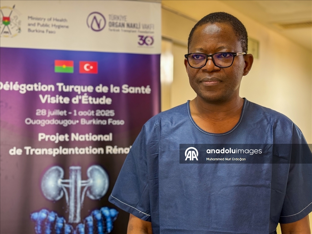 Türk hekimler, Burkina Faso'da organ nakli ameliyatına öncülük etti