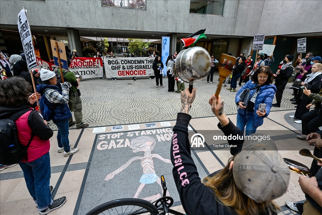San Francisco’da İsrail karşıtı protesto