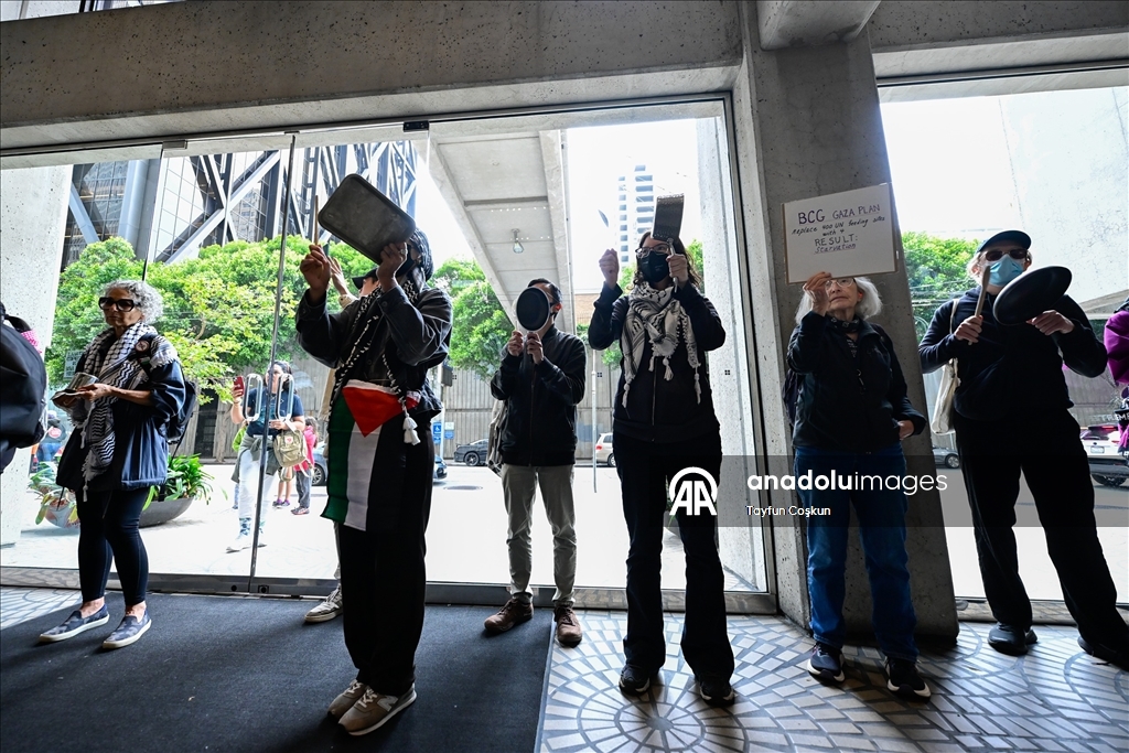 San Francisco’da İsrail karşıtı protesto