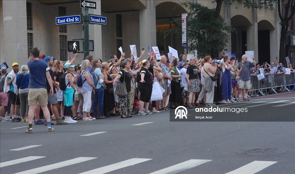 В Нью-Йорке полиция разогнала митинг в поддержку Палестины