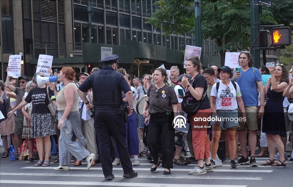 В Нью-Йорке полиция разогнала митинг в поддержку Палестины