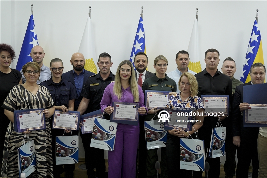 Svečana dodjela certifikata polaznicima druge obuke „Obuka za borbu protiv nasilja u porodici i nasilja prema ženama“