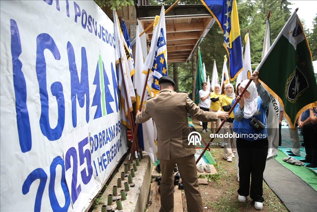 "Odbrana BiH – Igman 2025": Zastava je naš emanet, ne samo materijalni nego i duhovni
