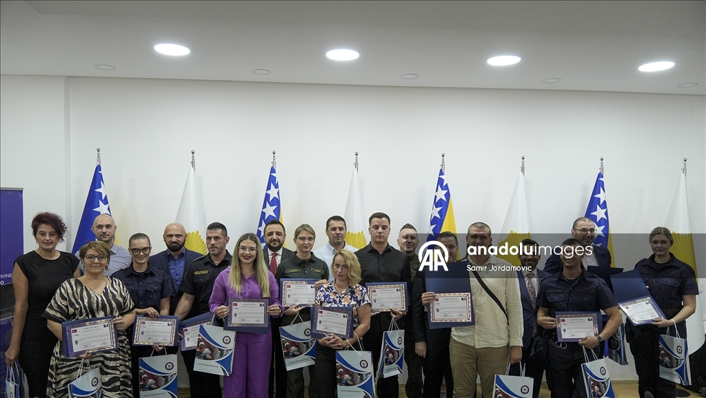 Svečana dodjela certifikata polaznicima druge obuke „Obuka za borbu protiv nasilja u porodici i nasilja prema ženama“