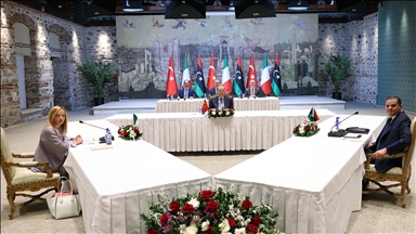 Cumhurbaşkanı Erdoğan, Libya Başbakanı Dibeybe ve İtalya Başbakanı Meloni'yi kabul etti