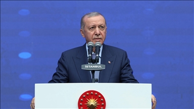 Cumhurbaşkanı Erdoğan, TÜGVA Yaz Okulları Finali Programı'na katıldı