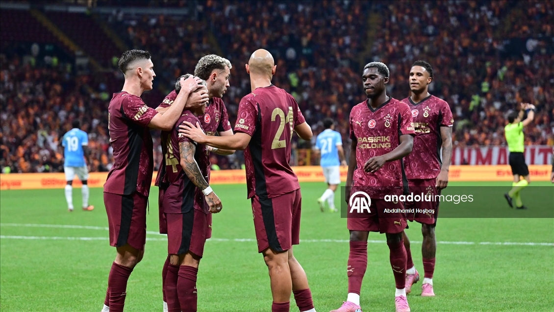 Galatasaray, hazırlık maçında Lazio ile 2-2 berabere kaldı