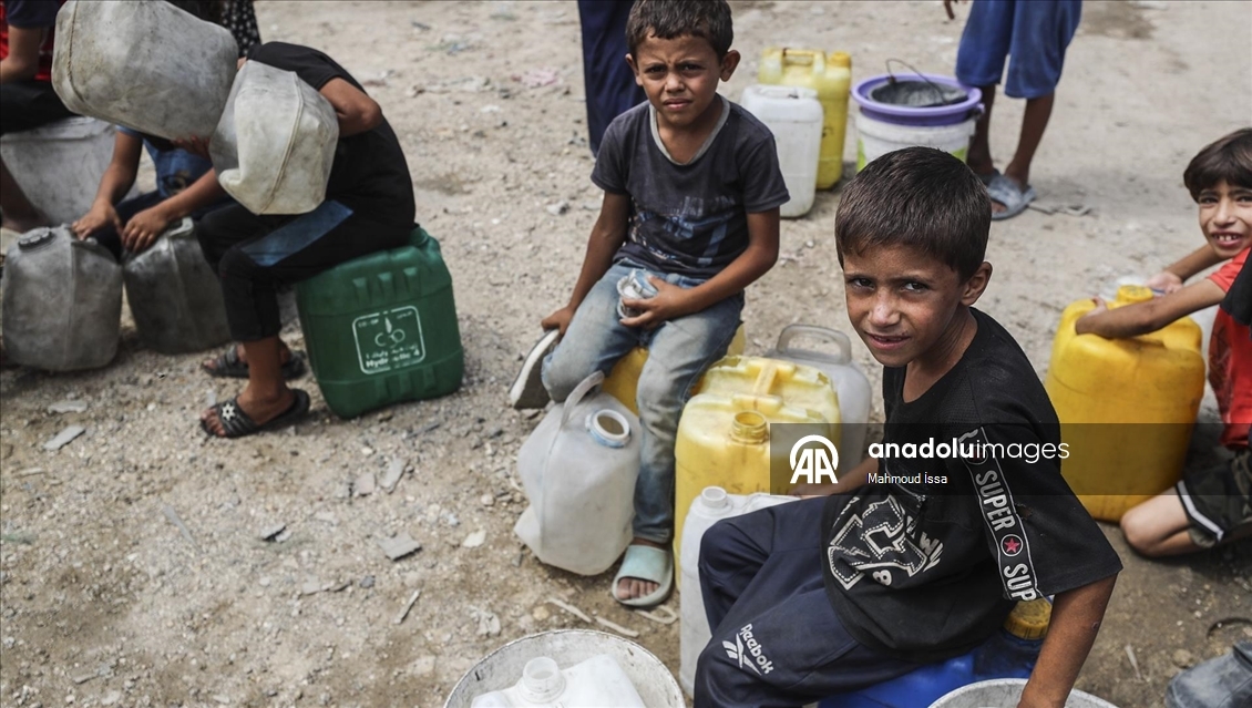 İsrail saldırıları altındaki Gazze'de su krizi
