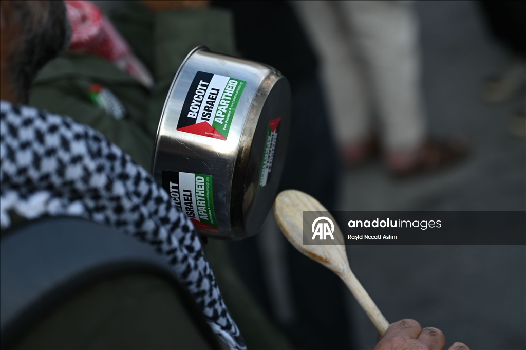В Лондоне прошла акция в поддержку сектора Газа