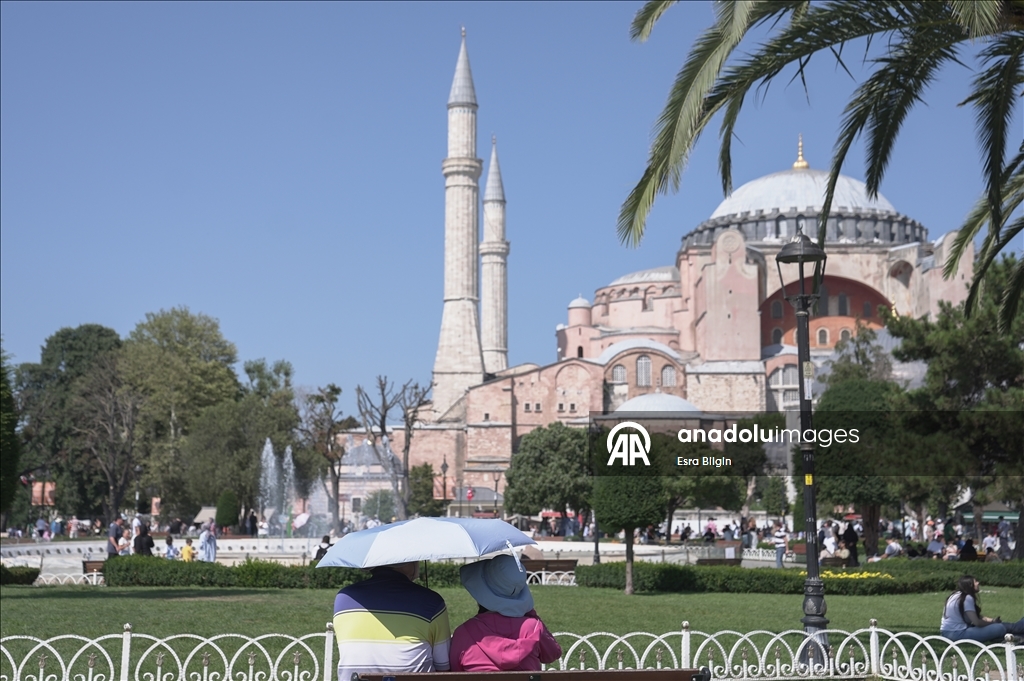 İstanbul'da sıcak hava