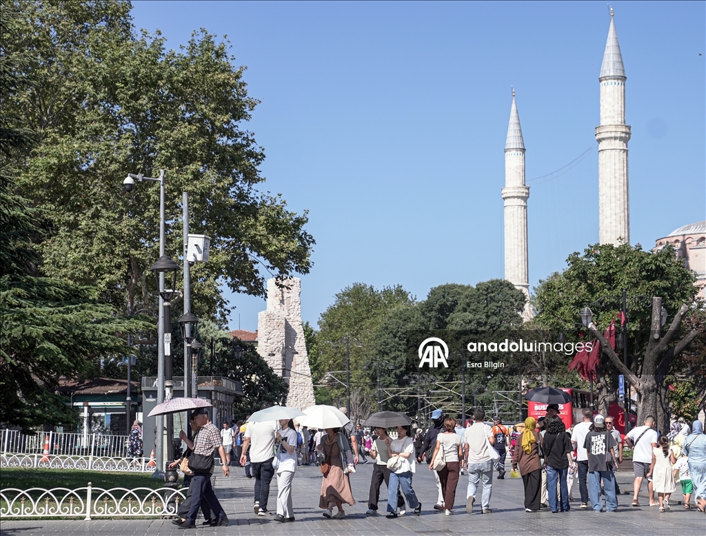 İstanbul'da sıcak hava