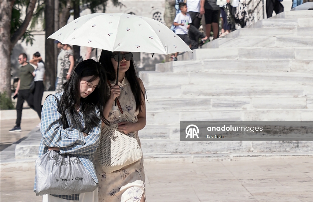 İstanbul'da sıcak hava