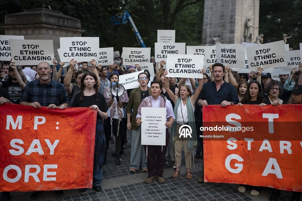 New York’ta Trump Oteli önünde Gazze İçin Eylem: çok sayıda Yahudi Aktivist tutuklandı