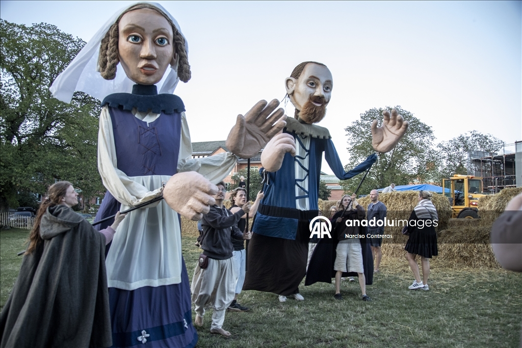Knights Tournaments during Medieval Week in Sweden's Gotland