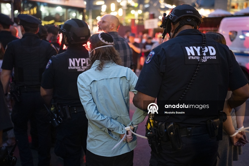 New York’ta Trump Oteli önünde Gazze İçin Eylem: çok sayıda Yahudi Aktivist tutuklandı