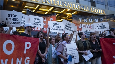 New York’ta Trump Oteli önünde Gazze İçin Eylem: çok sayıda Yahudi Aktivist tutuklandı