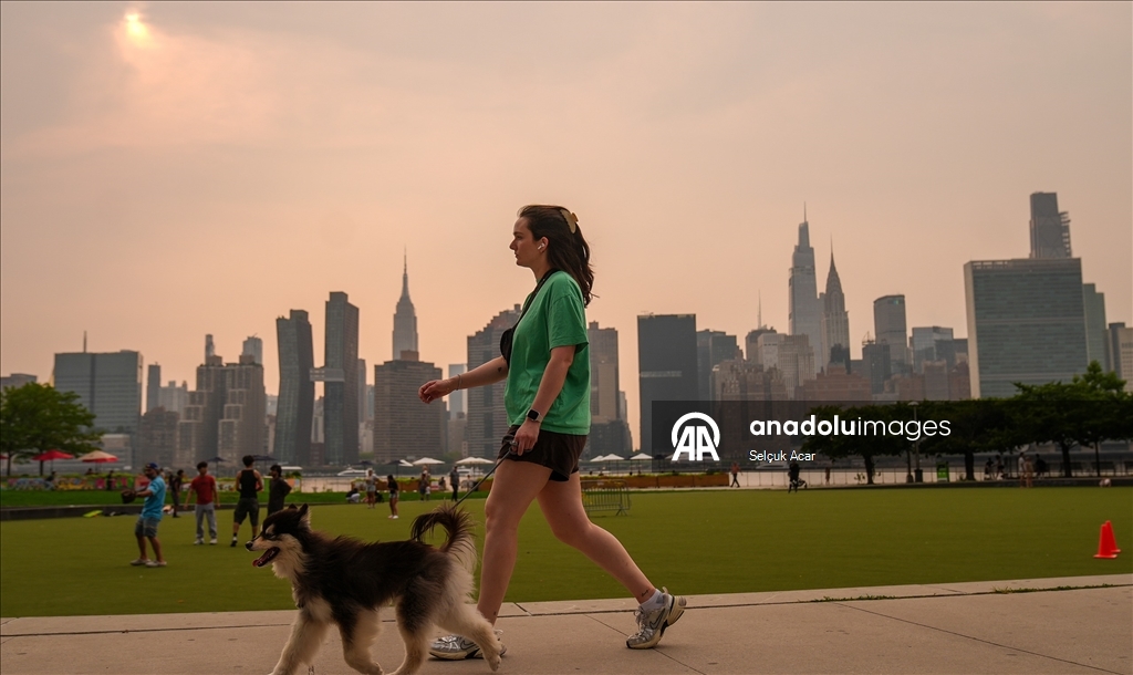 Kanada’daki orman yangınları New York’ta hava kalitesini düşürdü