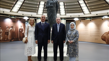 Cumhurbaşkanı Erdoğan, Uluslararası Arkeoloji Sempozyumu ve Arkeolojinin Altın Çağı Sergisi açılışına katıldı