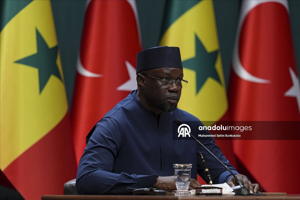 Cumhurbaşkanı Erdoğan, Senegal Başbakanı Sonko ortak basın toplantısı düzenledi