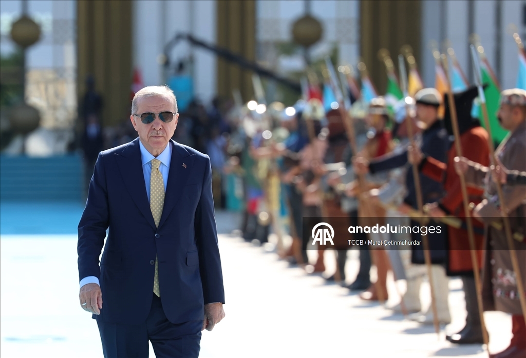 Cumhurbaşkanı Erdoğan, Senegal Başbakanı Sonko'yu resmi törenle karşıladı