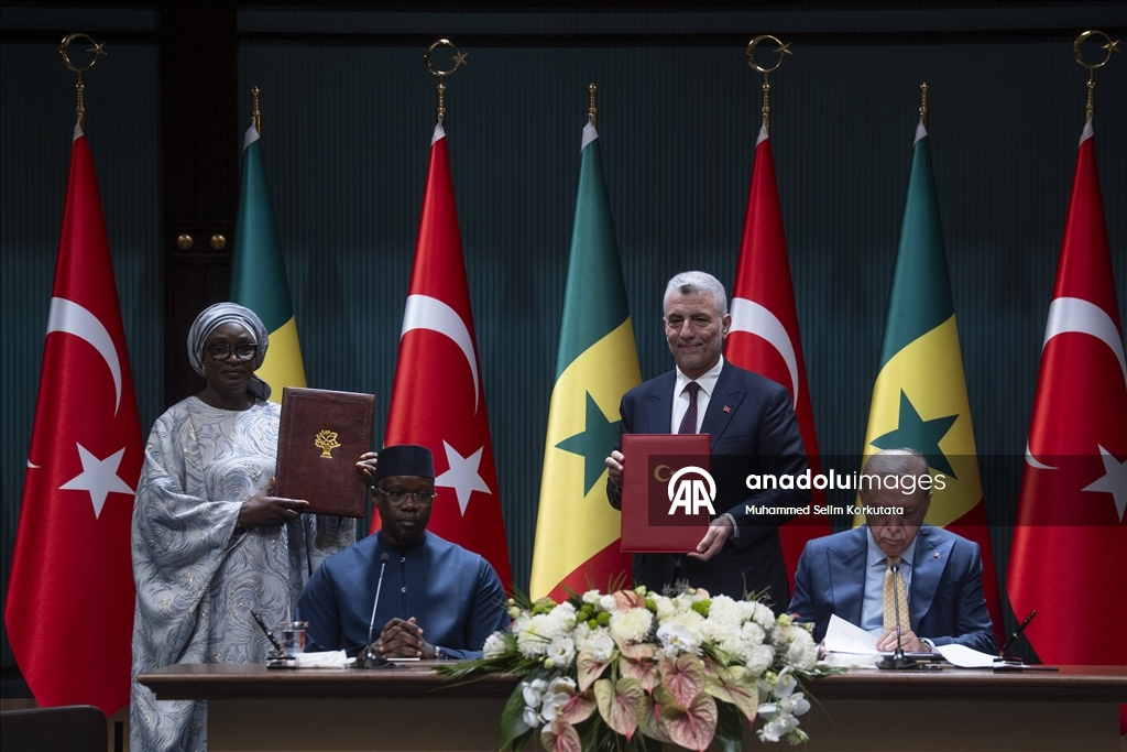 Türkiye ile Senegal arasında 4 anlaşma imzalandı